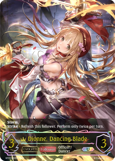 Dionne, Dancing Blade