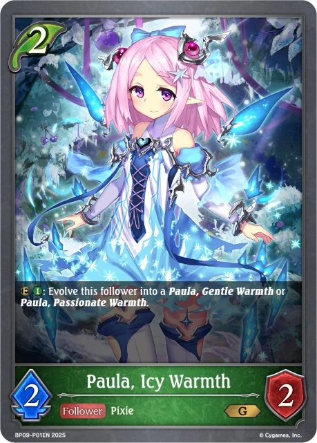 Paula, Icy Warmth