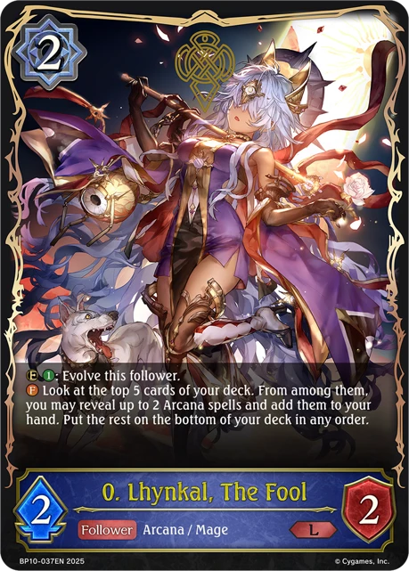 0. Lhynkal, The Fool