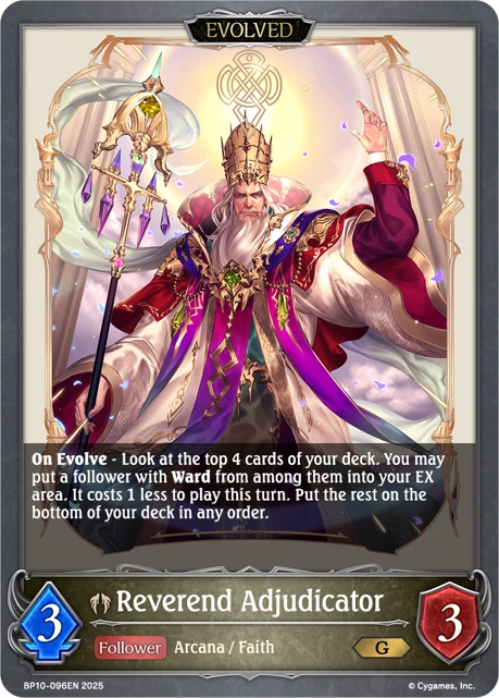 Reverend Adjudicator
