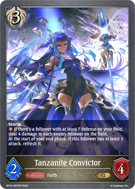 Tanzanite Convictor