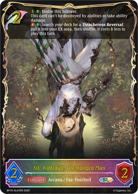 XII. Wolfraud, The Hanged Man