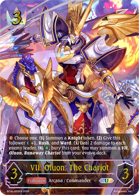 VII. Oluon, The Chariot