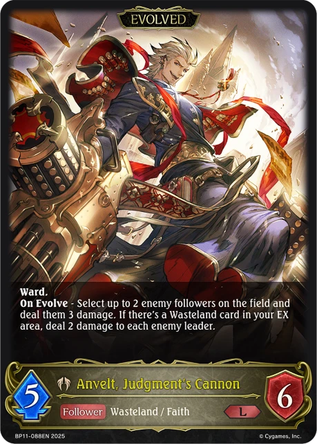 Anvelt, Judgment's Cannon