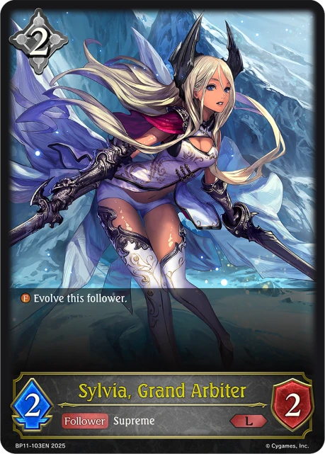 Sylvia, Grand Arbiter