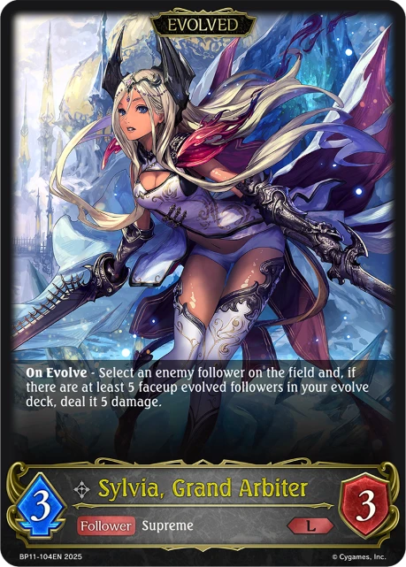 Sylvia, Grand Arbiter