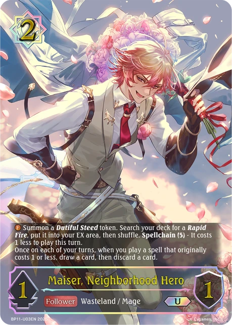 Maiser, Neighborhood Hero