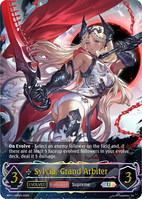 Sylvia, Grand Arbiter