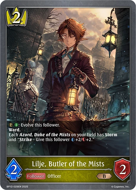 Lilje, Butler of the Mists