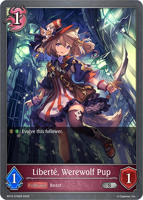 Liberté, Werewolf Pup