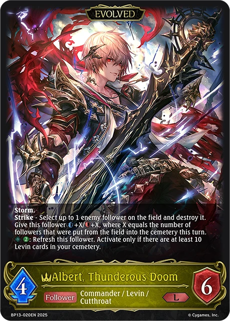 Albert, Thunderous Doom