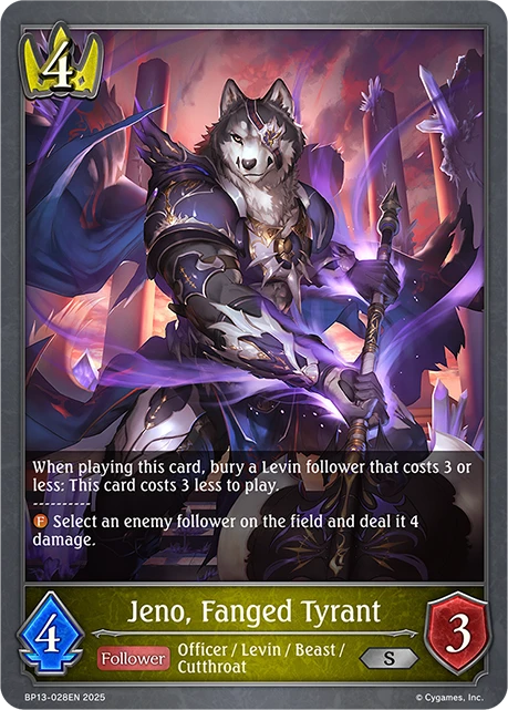 Jeno, Fanged Tyrant