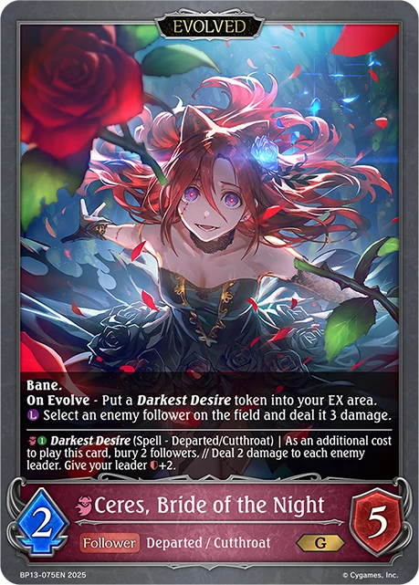 Ceres, Bride of the Night