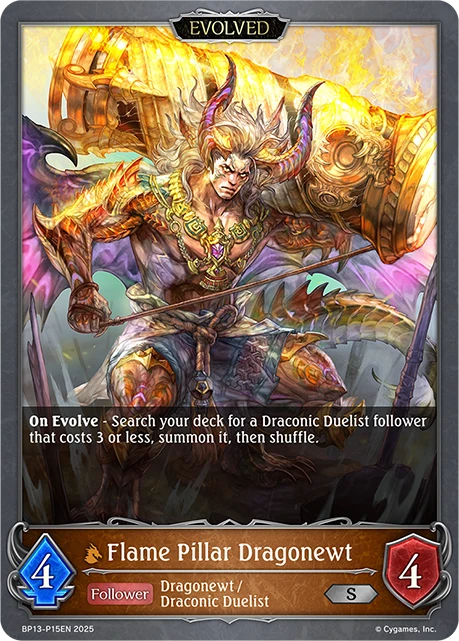 Flame Pillar Dragonewt