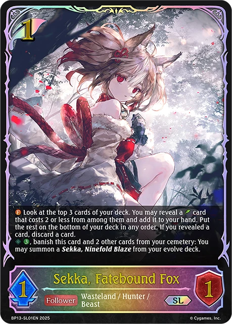 Sekka, Fatebound Fox