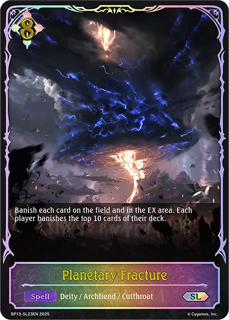 Planetary Fracture