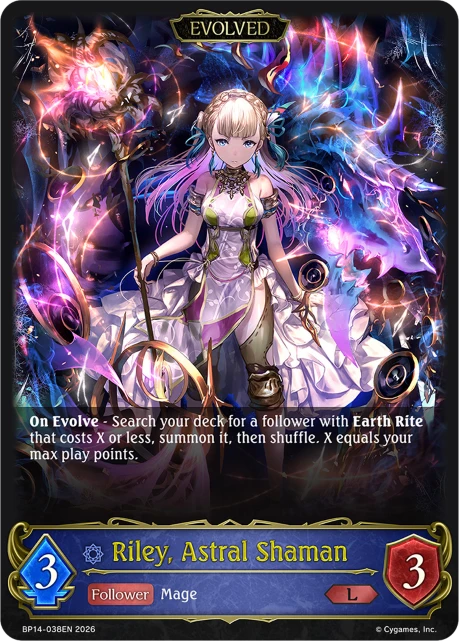 Riley, Astral Shaman