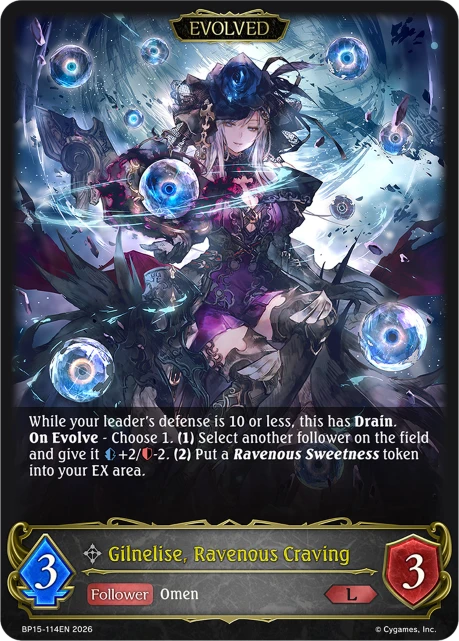Gilnelise, Ravenous Craving