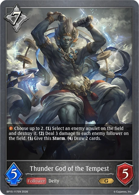 Thunder God of the Tempest