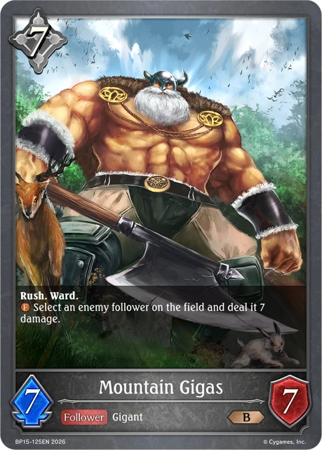 Mountain Gigas