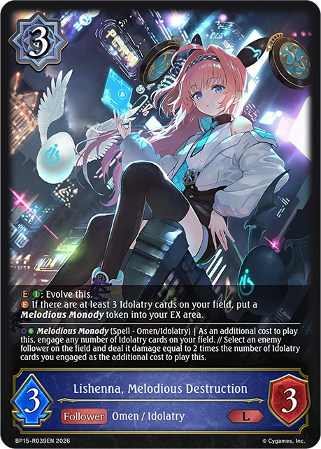 Lishenna, Melodious Destruction