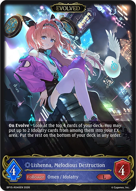 Lishenna, Melodious Destruction