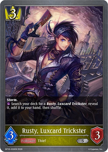 Rusty, Luxcard Trickster