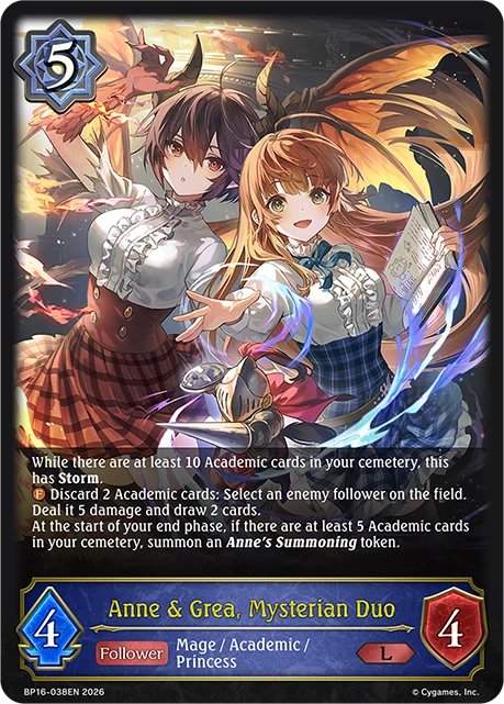 Anne & Grea, Mysterian Duo
