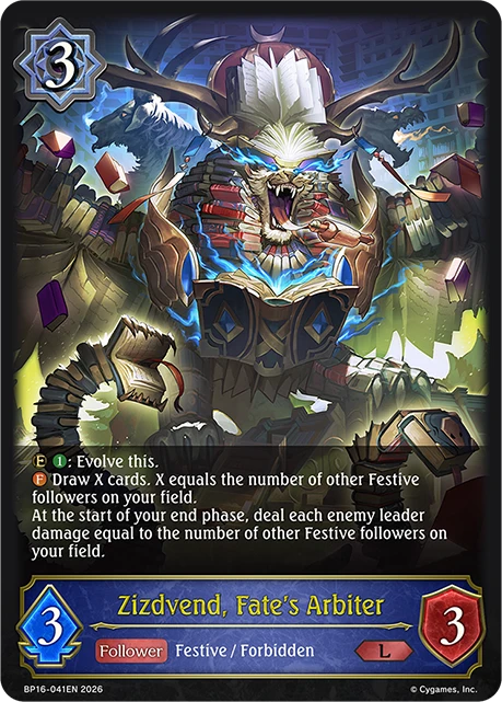 Zizdvend, Fate's Arbiter