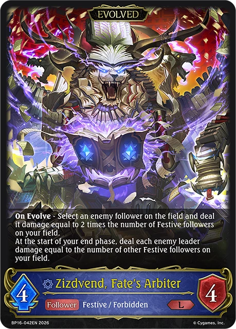 Zizdvend, Fate's Arbiter