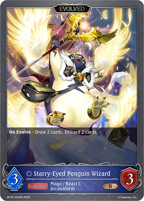 Starry-Eyed Penguin Wizard