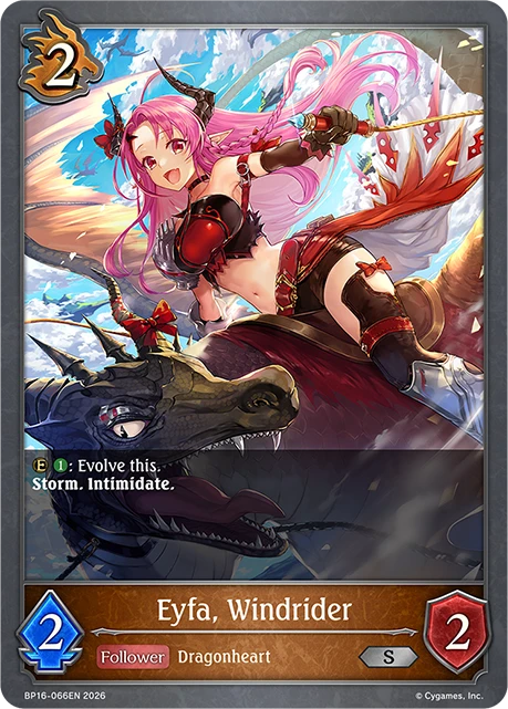Eyfa, Windrider