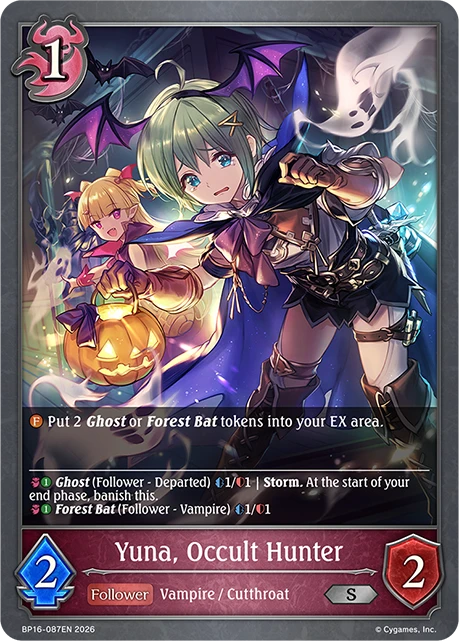 Yuna, Occult Hunter