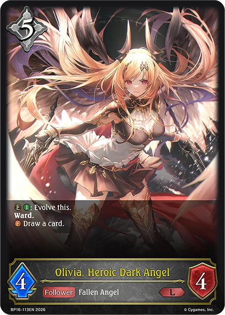 Olivia, Heroic Dark Angel