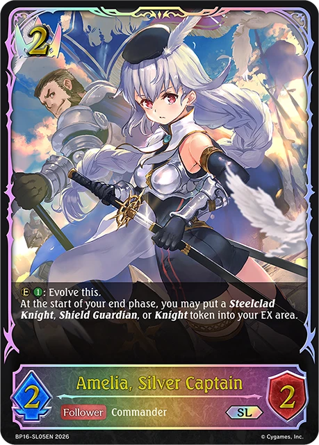 Amelia, Silver Captain