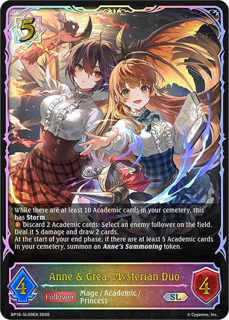 Anne & Grea, Mysterian Duo