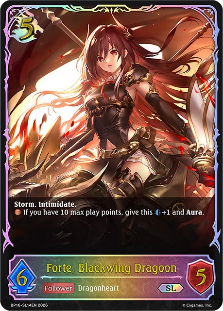 Forte, Blackwing Dragoon