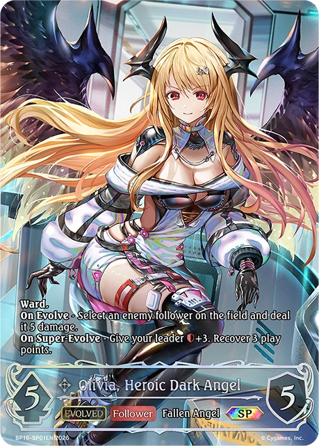 Olivia, Heroic Dark Angel