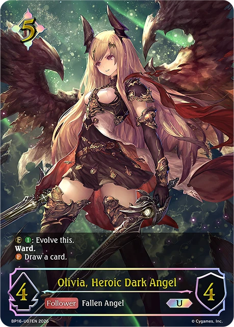 Olivia, Heroic Dark Angel