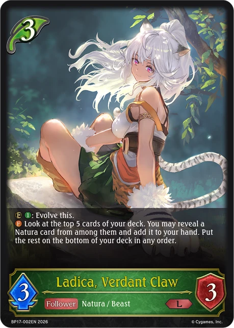 Ladica, Verdant Claw