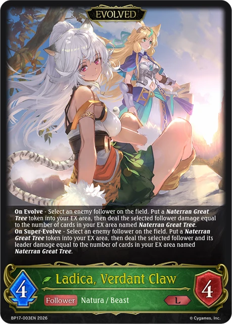 Ladica, Verdant Claw