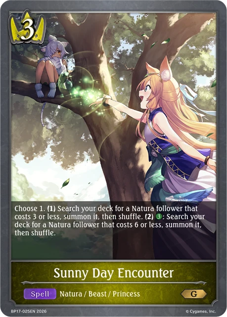 Sunny Day Encounter