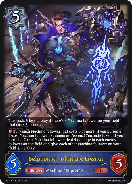 Belphomet, Ultimate Creator