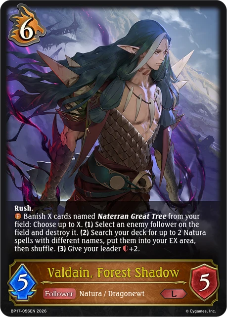 Valdain, Forest Shadow