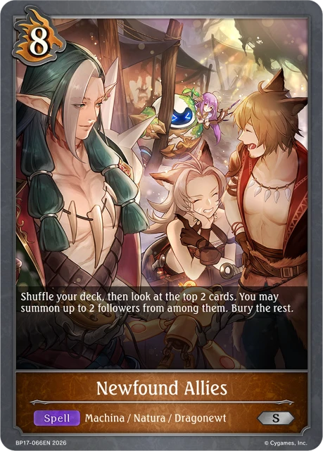 Newfound Allies