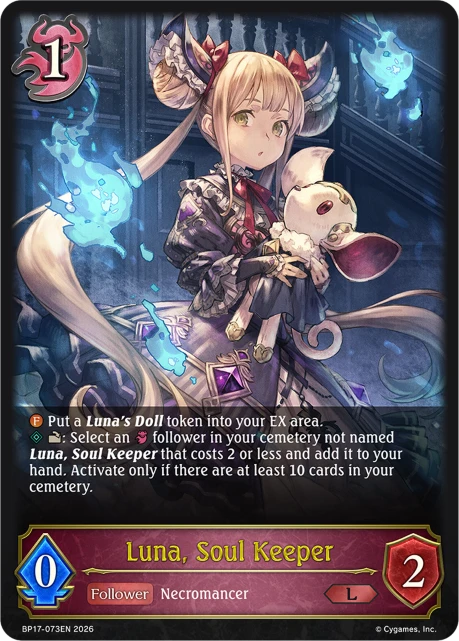 Luna, Soul Keeper