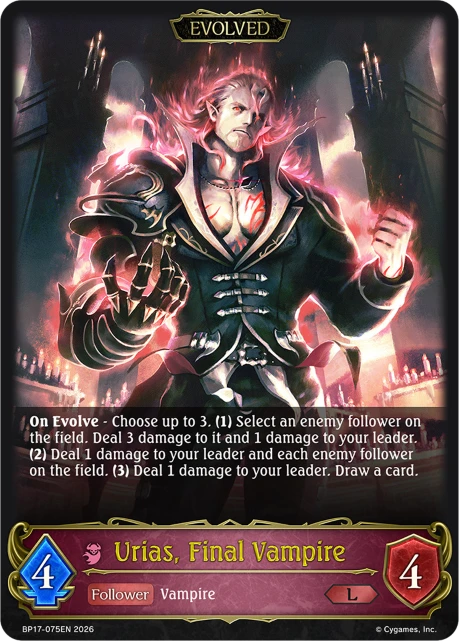 Urias, Final Vampire