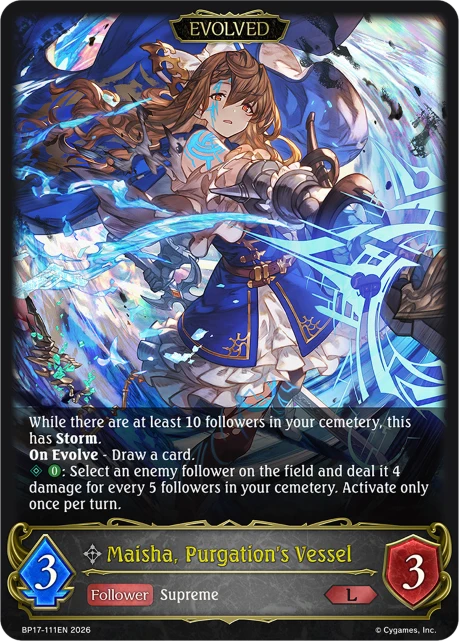 Maisha, Purgation's Vessel