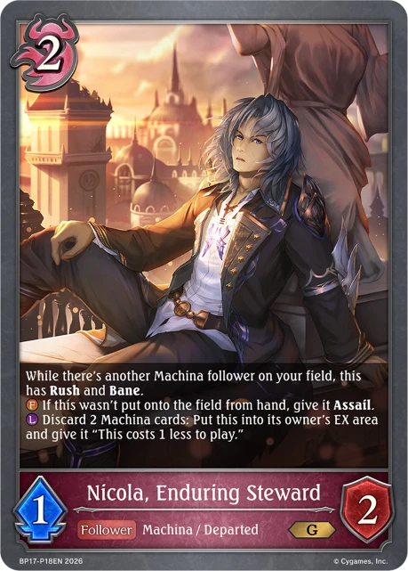 Nicola, Enduring Steward