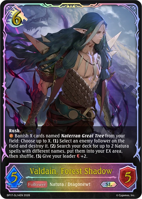 Valdain, Forest Shadow